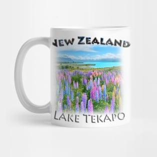 New Zealand - Lake Tekapo Lupines Mug